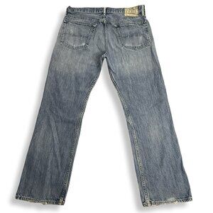 Polo Ralph Lauren Jeans Mens 35 Classic Straight Fit Blue Denim Mexico 36x29